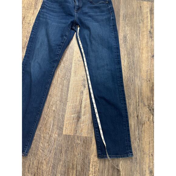 LOFT Women's Dark Wash Jeans - Picture 4 of 5